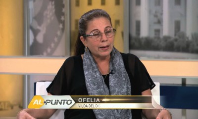 Ofelia Acevedo: “Mandaron a matar a Oswaldo Payá”